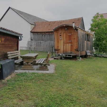Schäferwagen auf dem Ferienhof Stark Kelheim Exterior foto